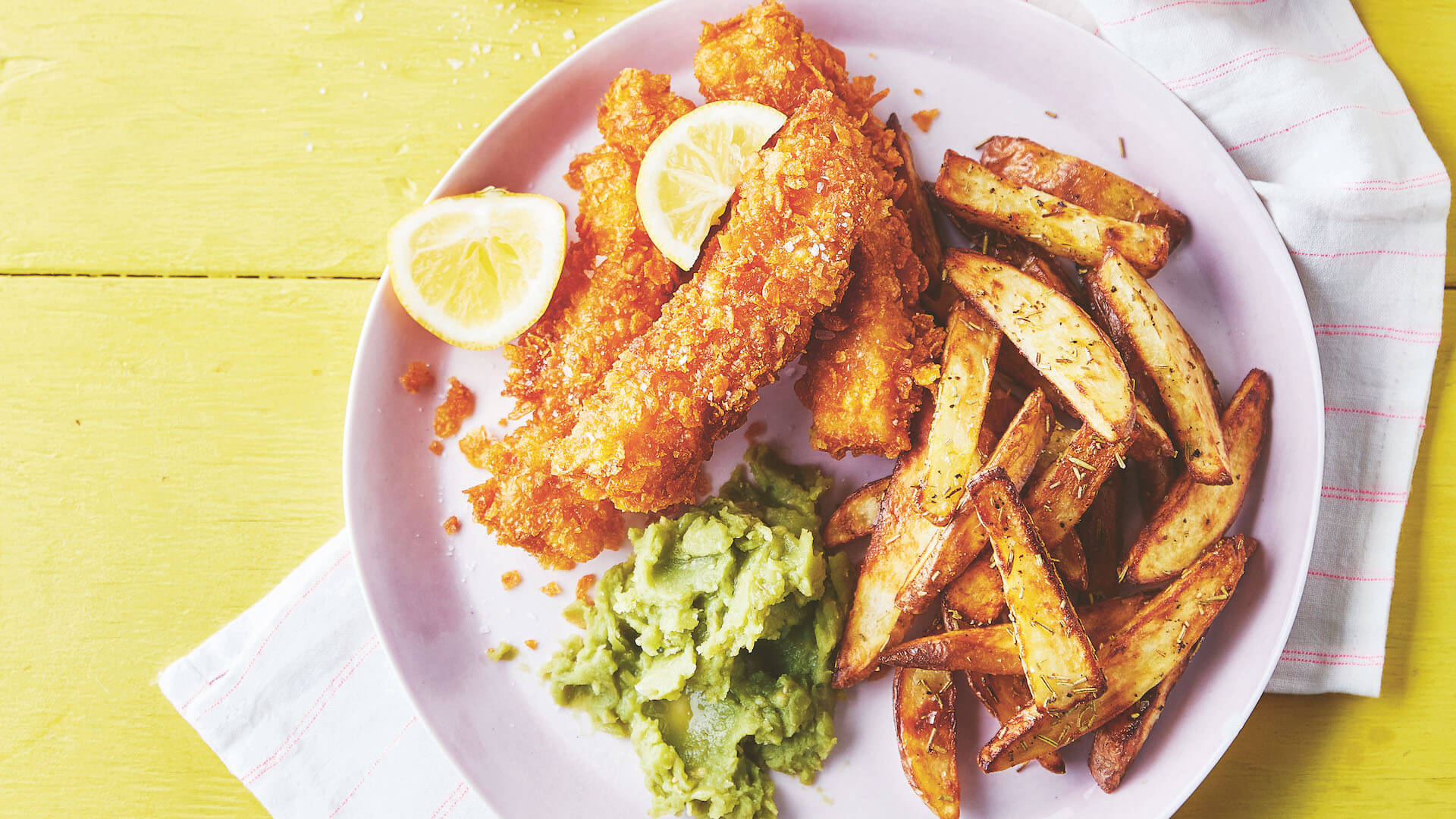 becky excell gluten-free cornflake-crusted fish goujons