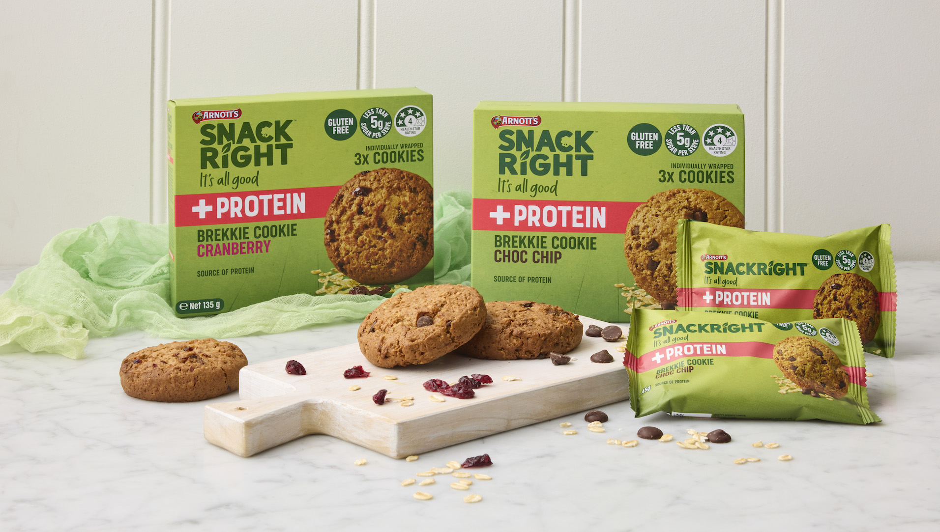Gluten-Free Living new product alert: Arnott's Snack Right Breakfast Cookies