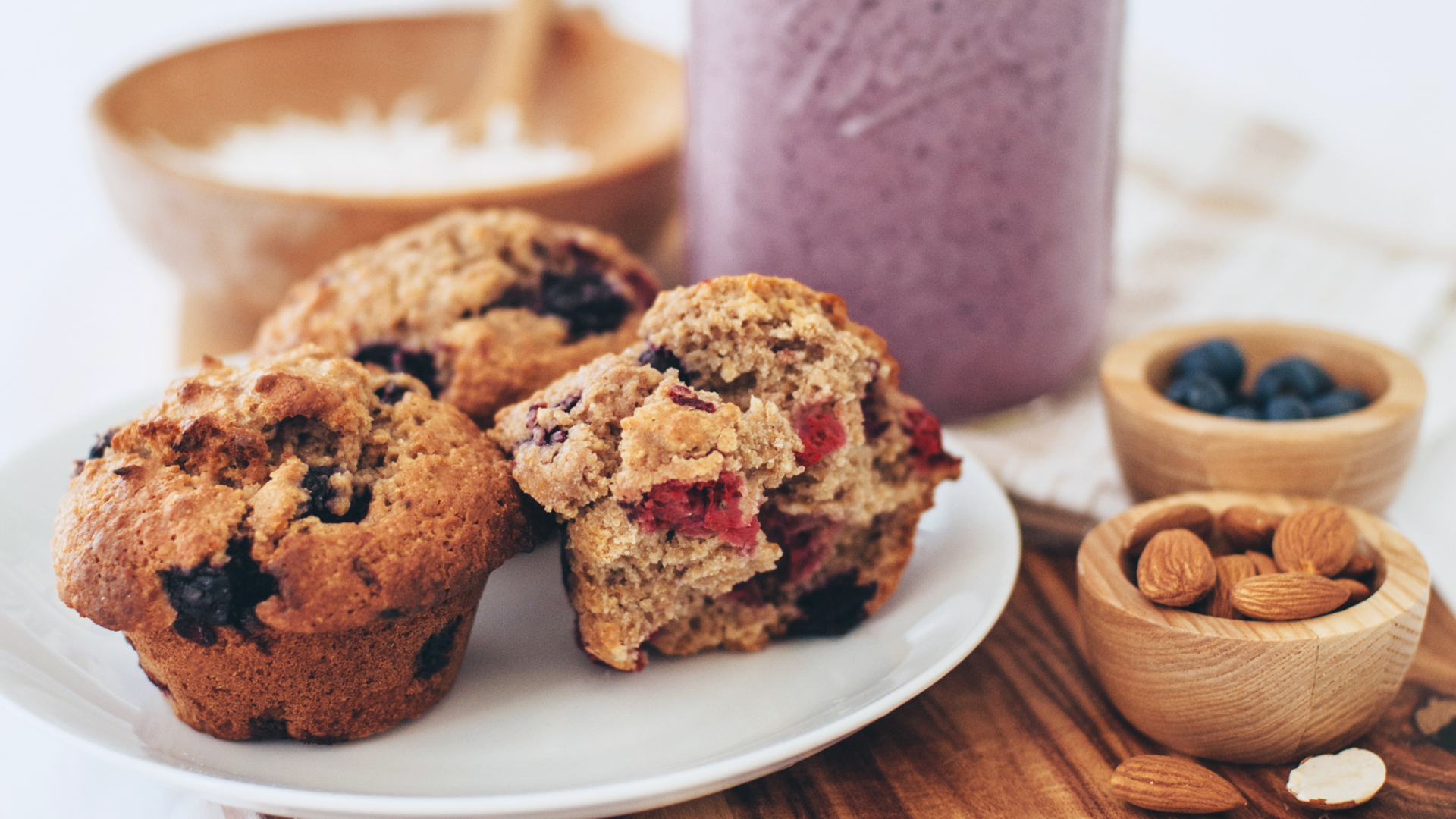 Gluten-Free Living: Weet Bix berry nice muffins